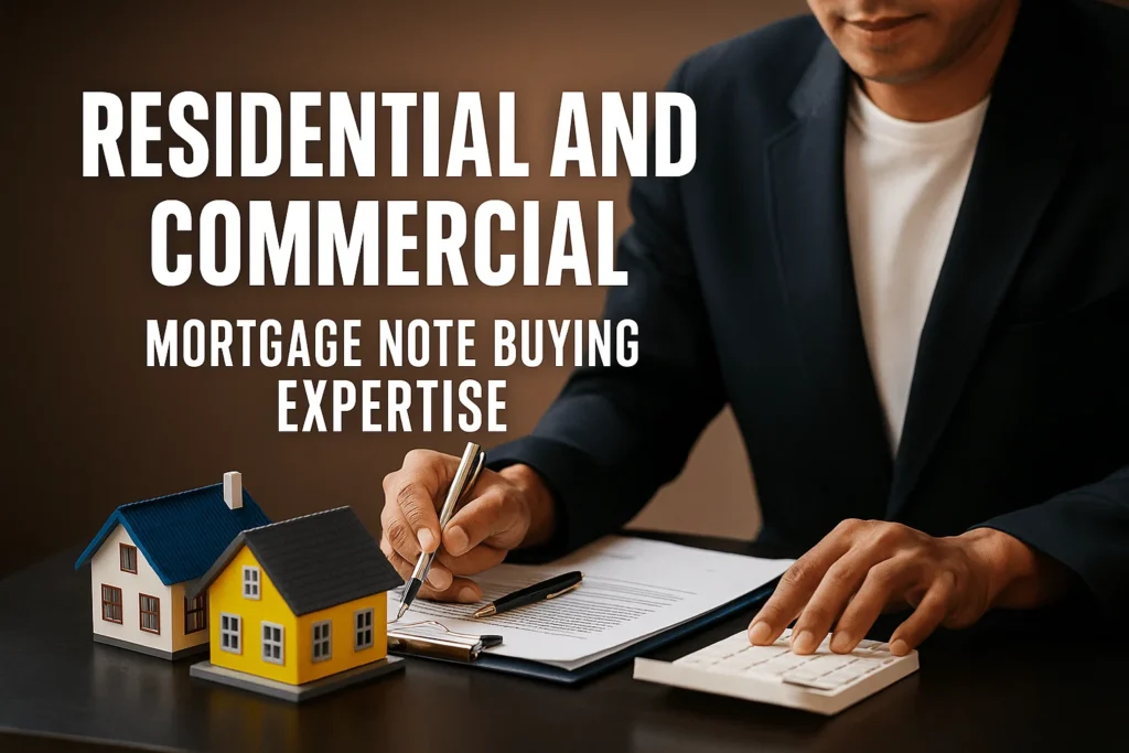 Residential and Commercial Mortgage Note Buying Experts