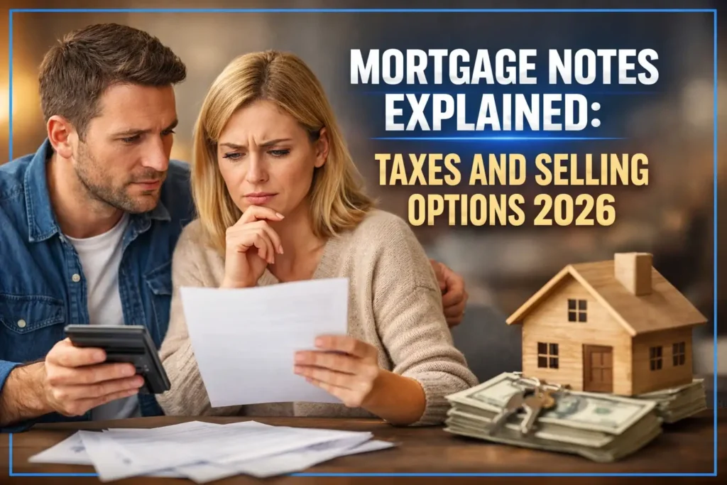 Mortgage Notes Explained: Taxes and Selling Options 2026